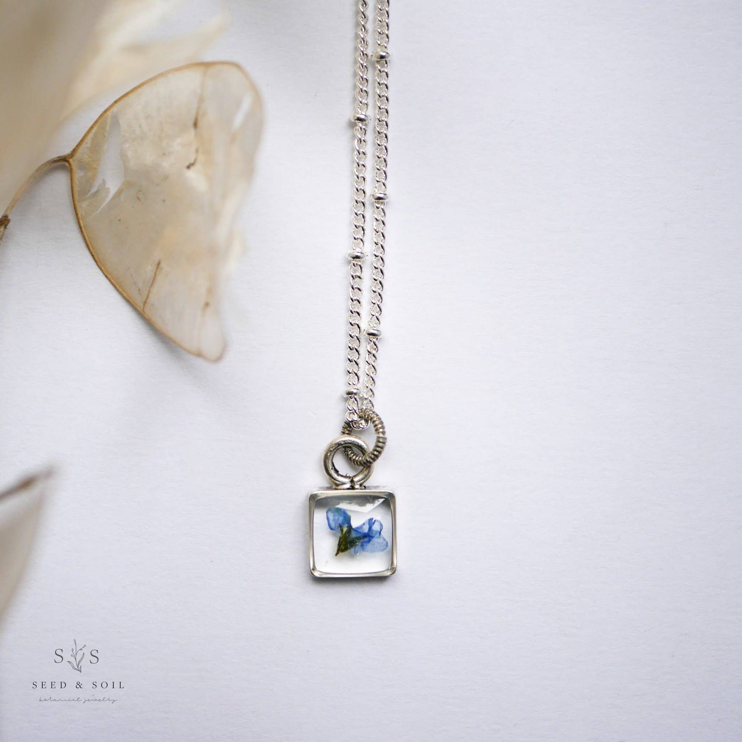 Tiny Square Pendant