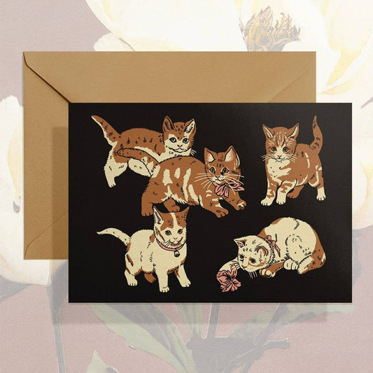 Kittens - Cat Card