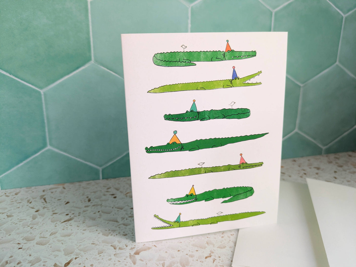 Alligator Birthday Card