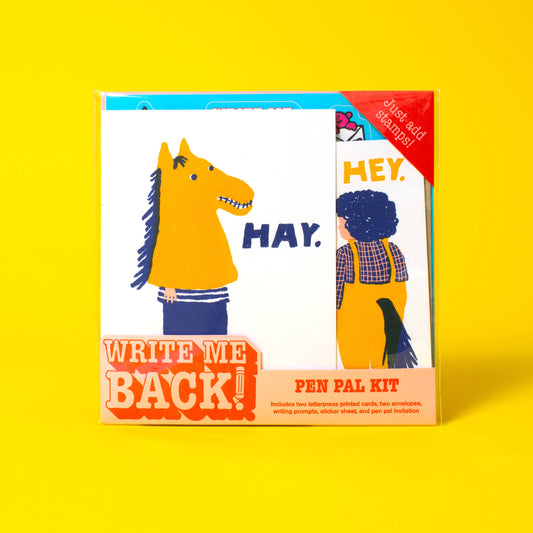 Hey Horses Letter Writing Write Me Back Pen Pal Kit
