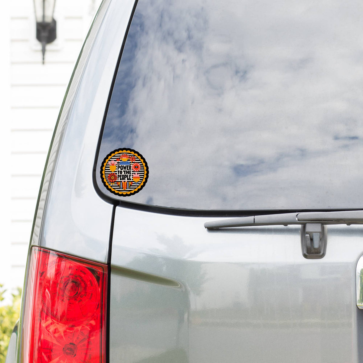 Power to the People Voting High Quality Vinyl Sticker