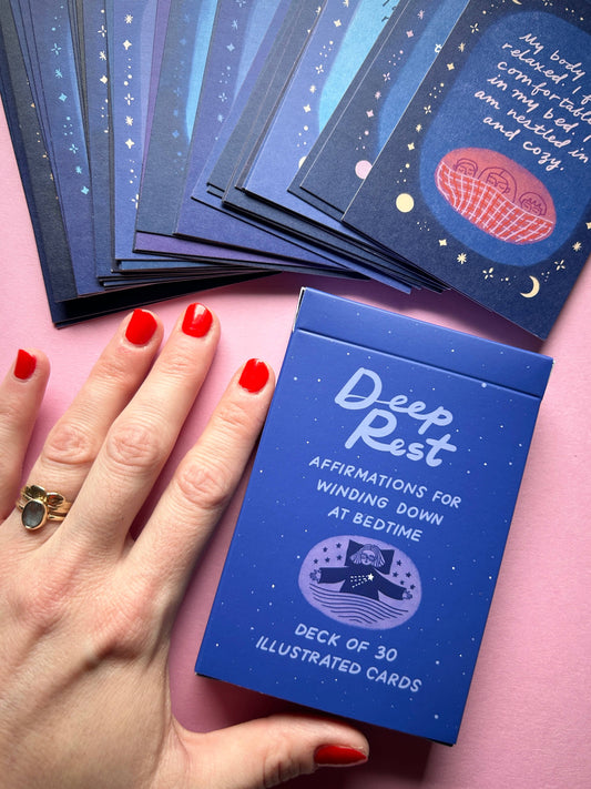 Deep Rest Affirmation Deck 