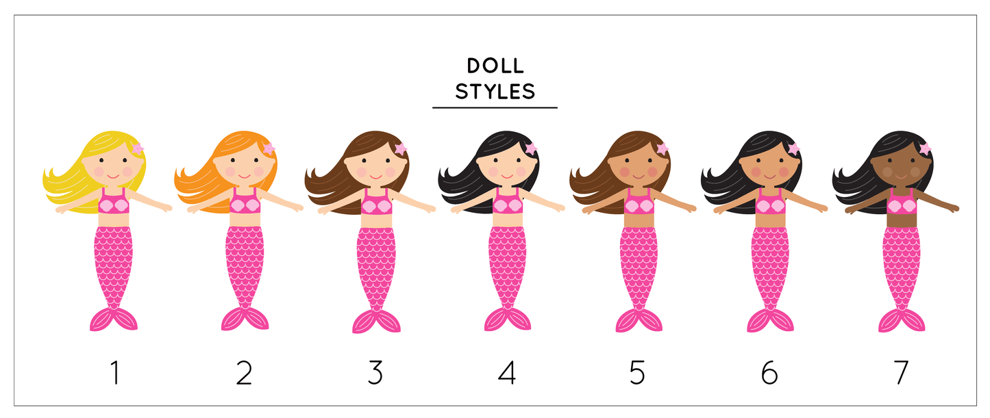 Sew Your Own Mermaid Doll 