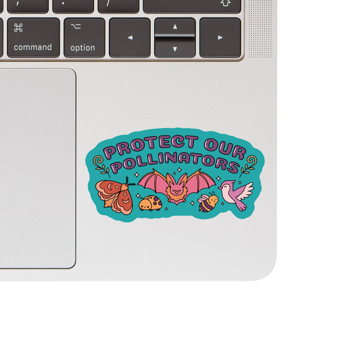 Pollinators Bats Bugs Flowers High Quality Vinyl Sticker