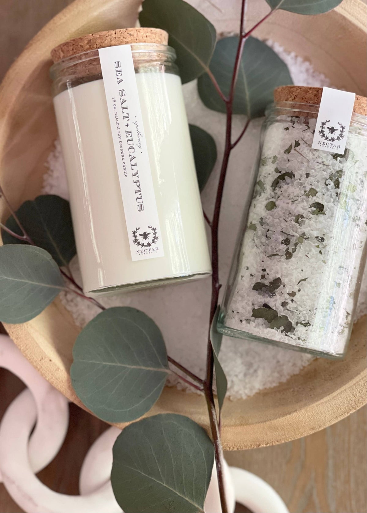 Sea Salt + Eucalyptus Bath Soak Tube 
