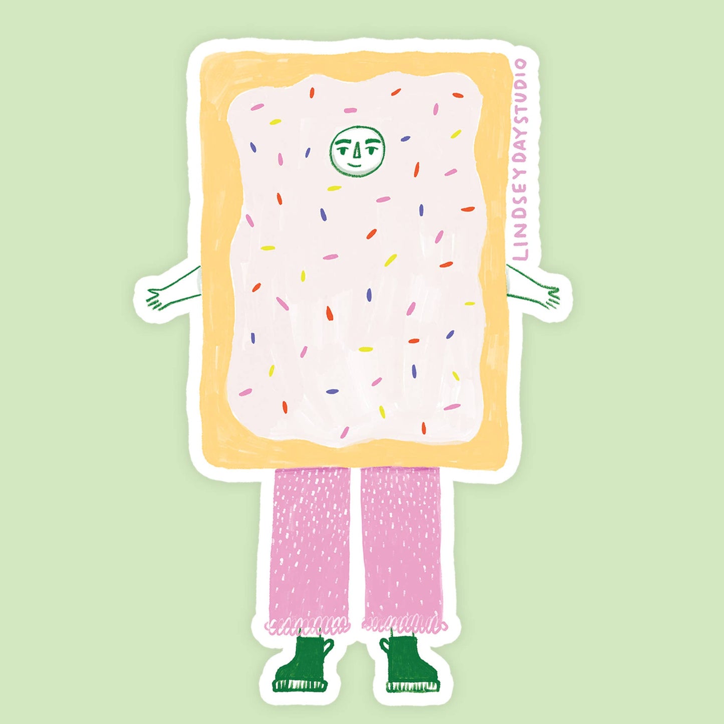 Louie the Pop Tart Sticker