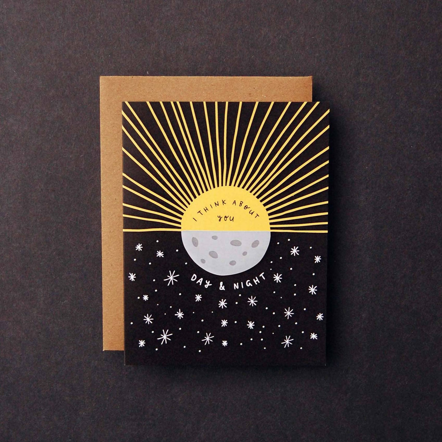 Day & Night - Greeting Card