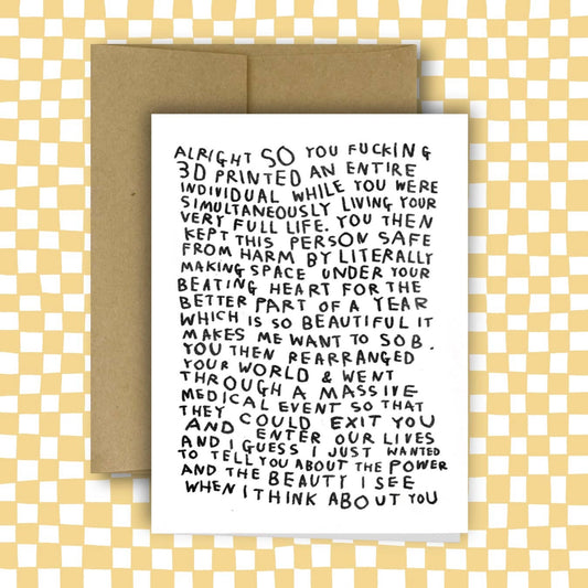 ALRIGHT SO CARD