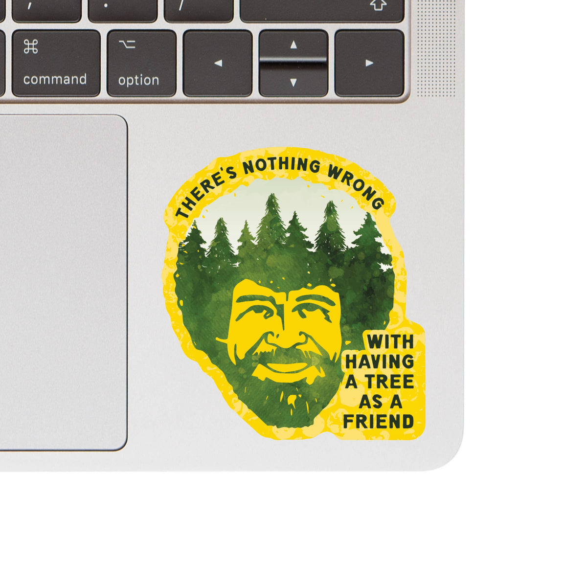 Artist Paint Friendship Trees High Quality Vinyl Sticker