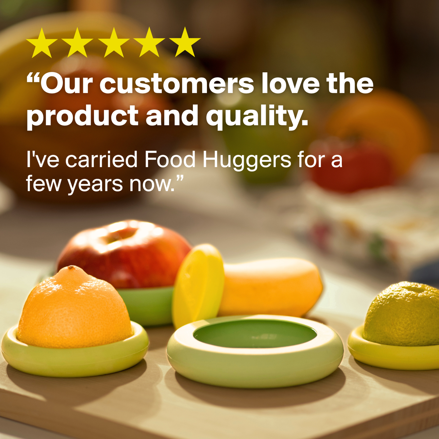 BESTSELLER - Terra Cotta Food Huggers - Set of 5
