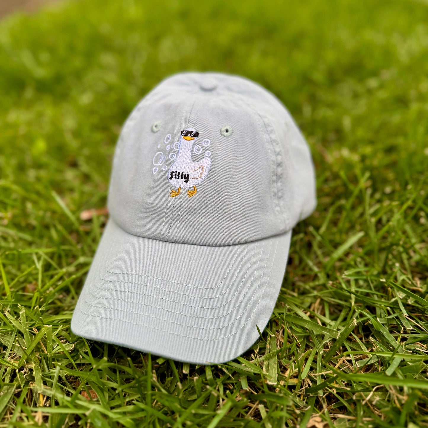 Silly Goose Hat Funny Goose Embroidered Hat Cute Animal Love