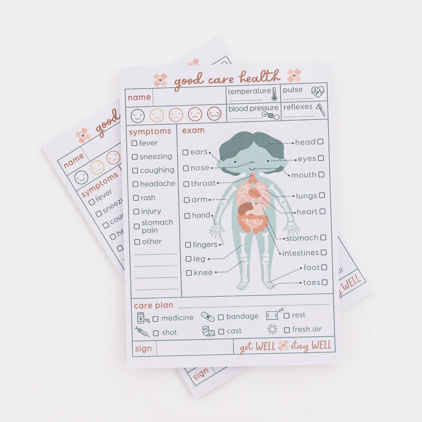 Doctor's Visit Pretend Play Notepad | Imaginative Gift
