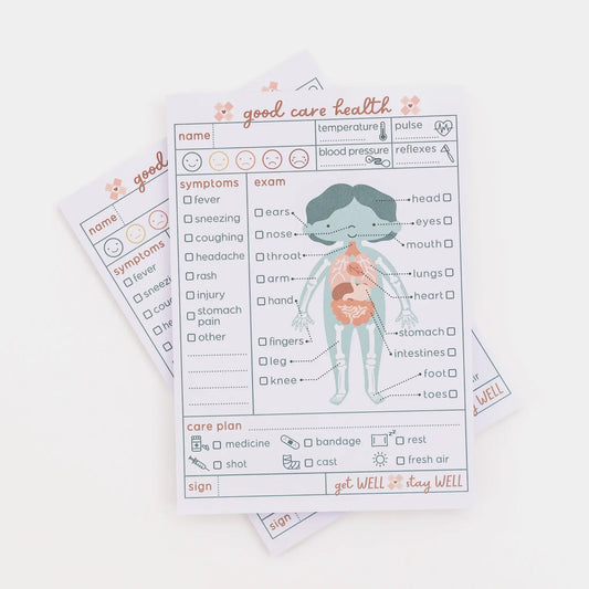 Doctor's Visit Pretend Play Notepad | Imaginative Gift