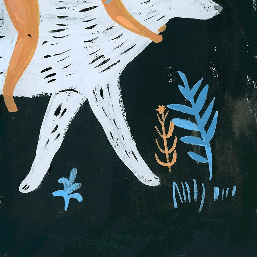 Art Print - Dire Wolf Wildlife by Sarah Walsh
