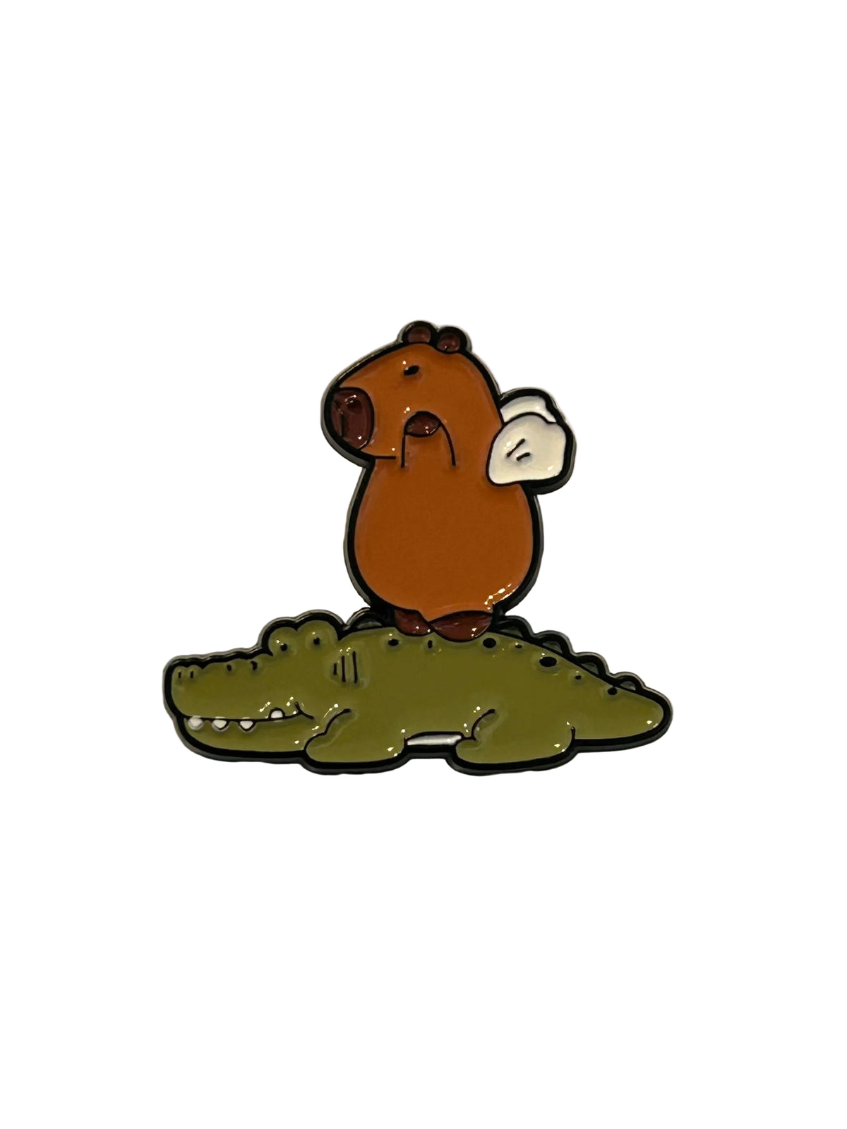 Capybara Pins | Big Fan Art Studio