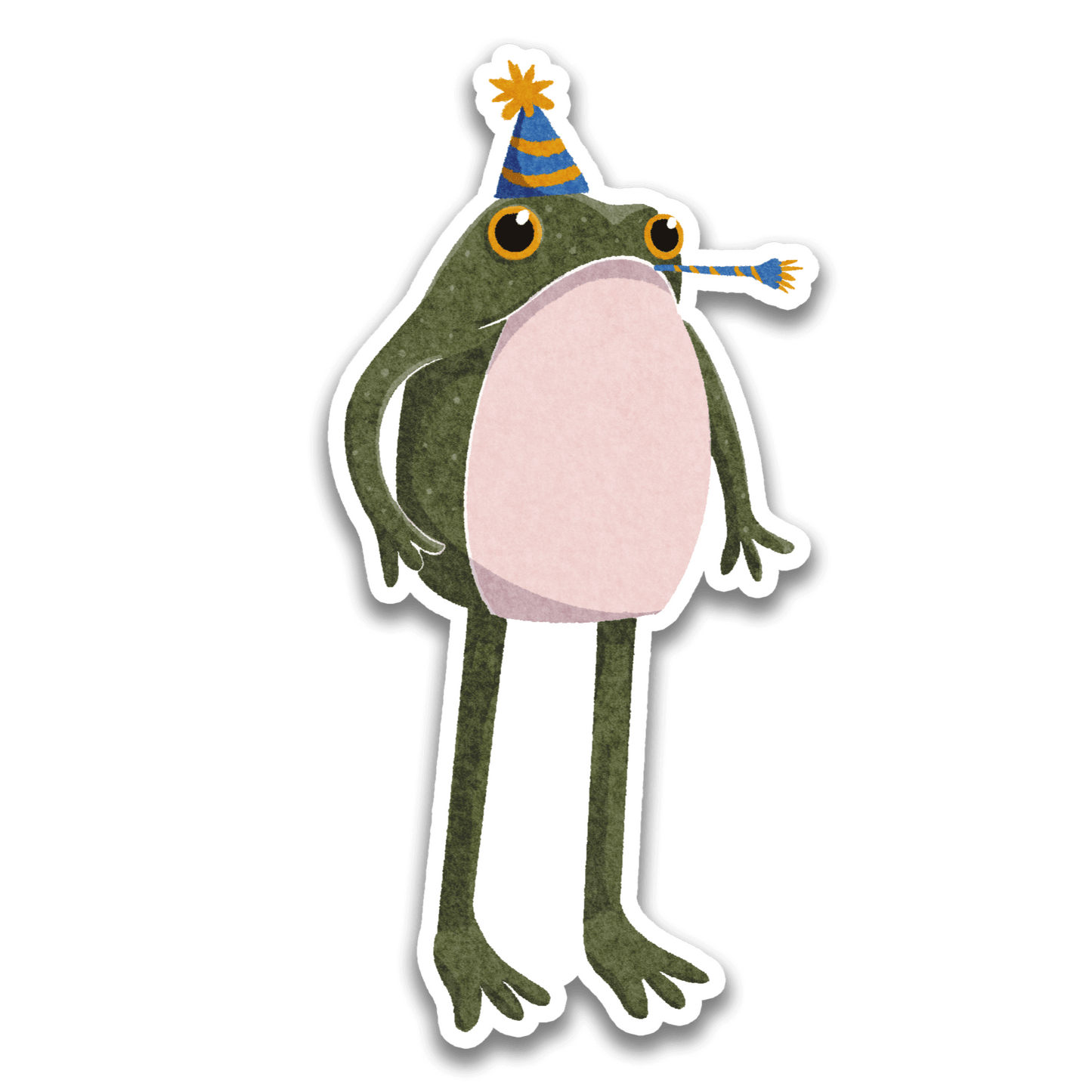 Party Frogson Frog Sticker