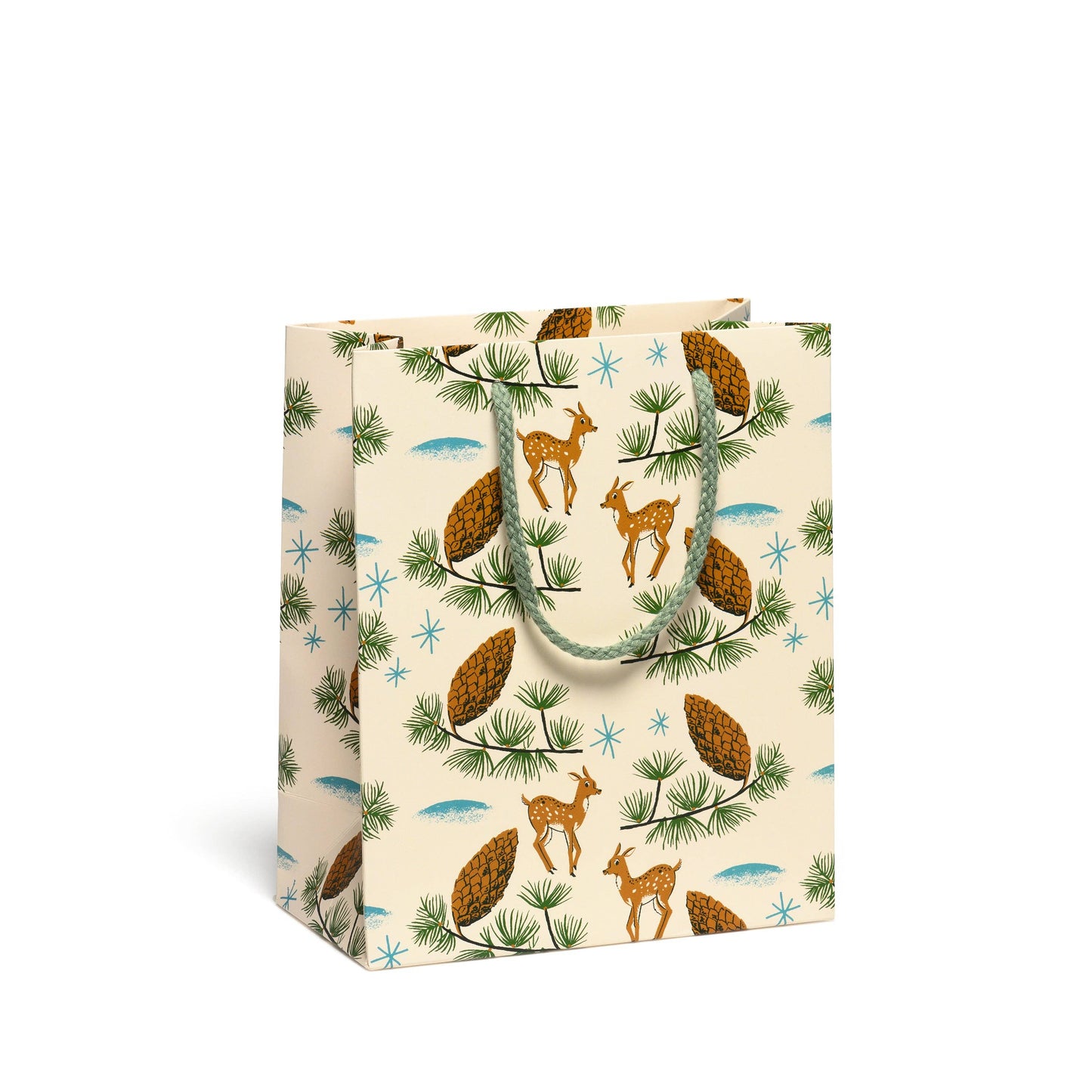 Deer and Pine Cones gift bags