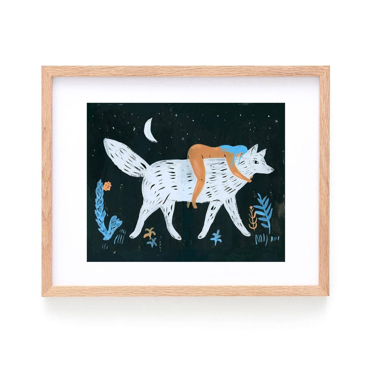 Art Print - Dire Wolf Wildlife by Sarah Walsh