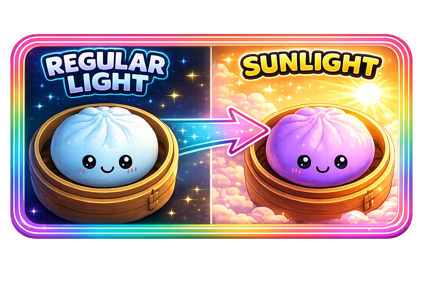 Fun Doh Color-Changing Dumpling Squishy Toy