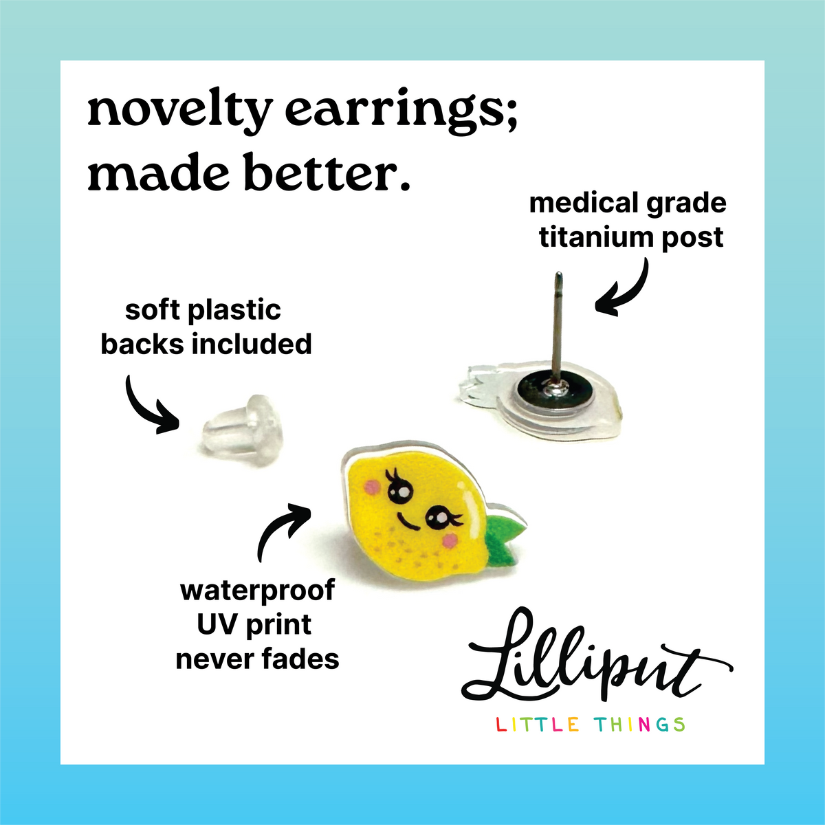 Poison Apple Earrings GLOW IN THE DARK / Halloween Earrings