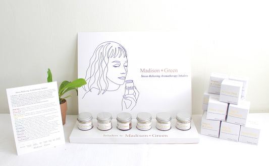 Madison + Green Stress Relieving Aromatherapy Inhalers