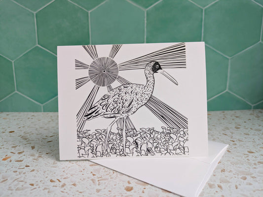 Limpkin - Blank Card