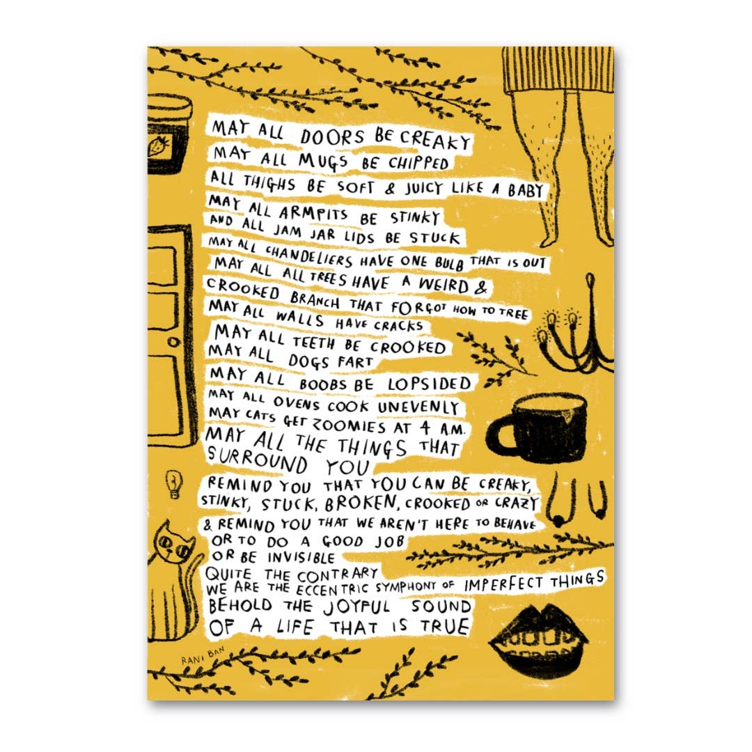 BROKEN THINGS Art Print