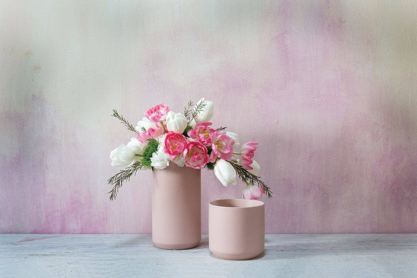 Round Pink Pot