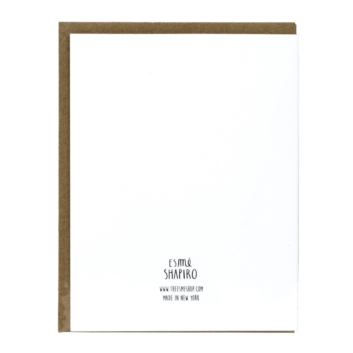 Thanks Bubs Greeting Card
