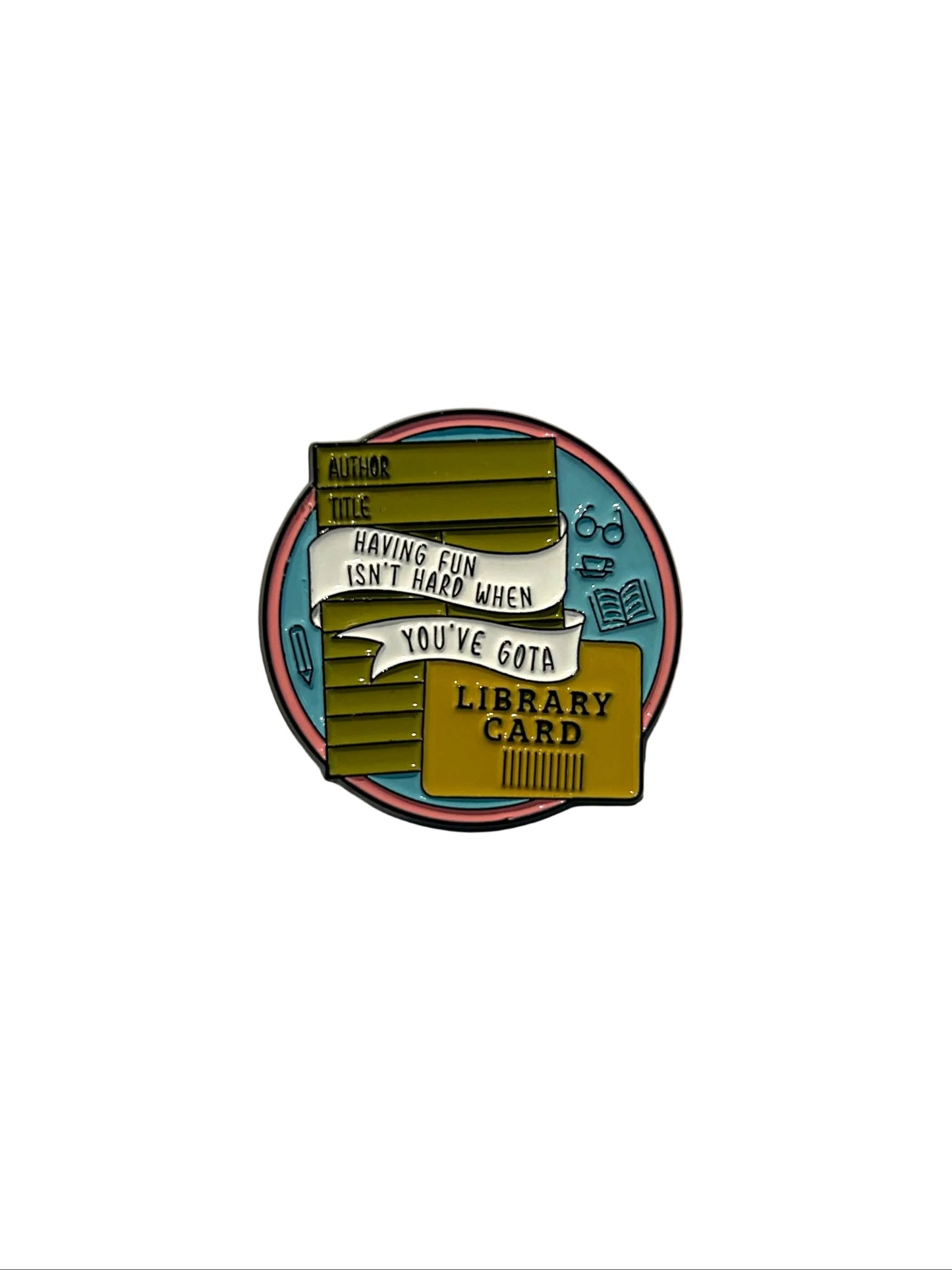 Book Pins | Big Fan Art Studio