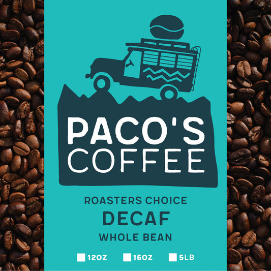 Paco's Coffee Decaf