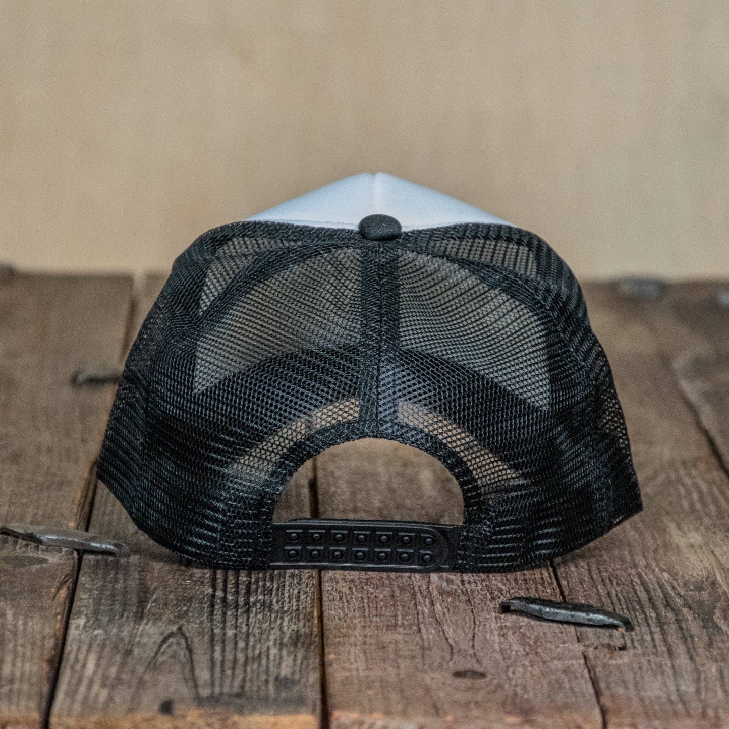 Trucker Hat | Hand Printed | My Ideal Summer Body Tiger | Black Hat