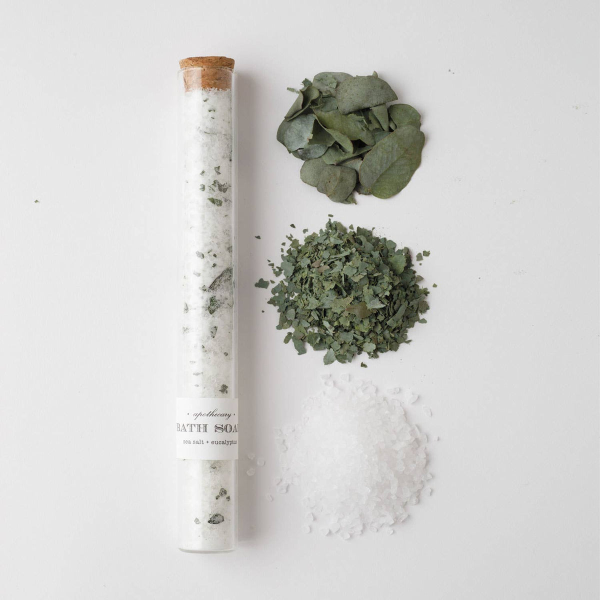 Sea Salt + Eucalyptus Bath Soak Tube 