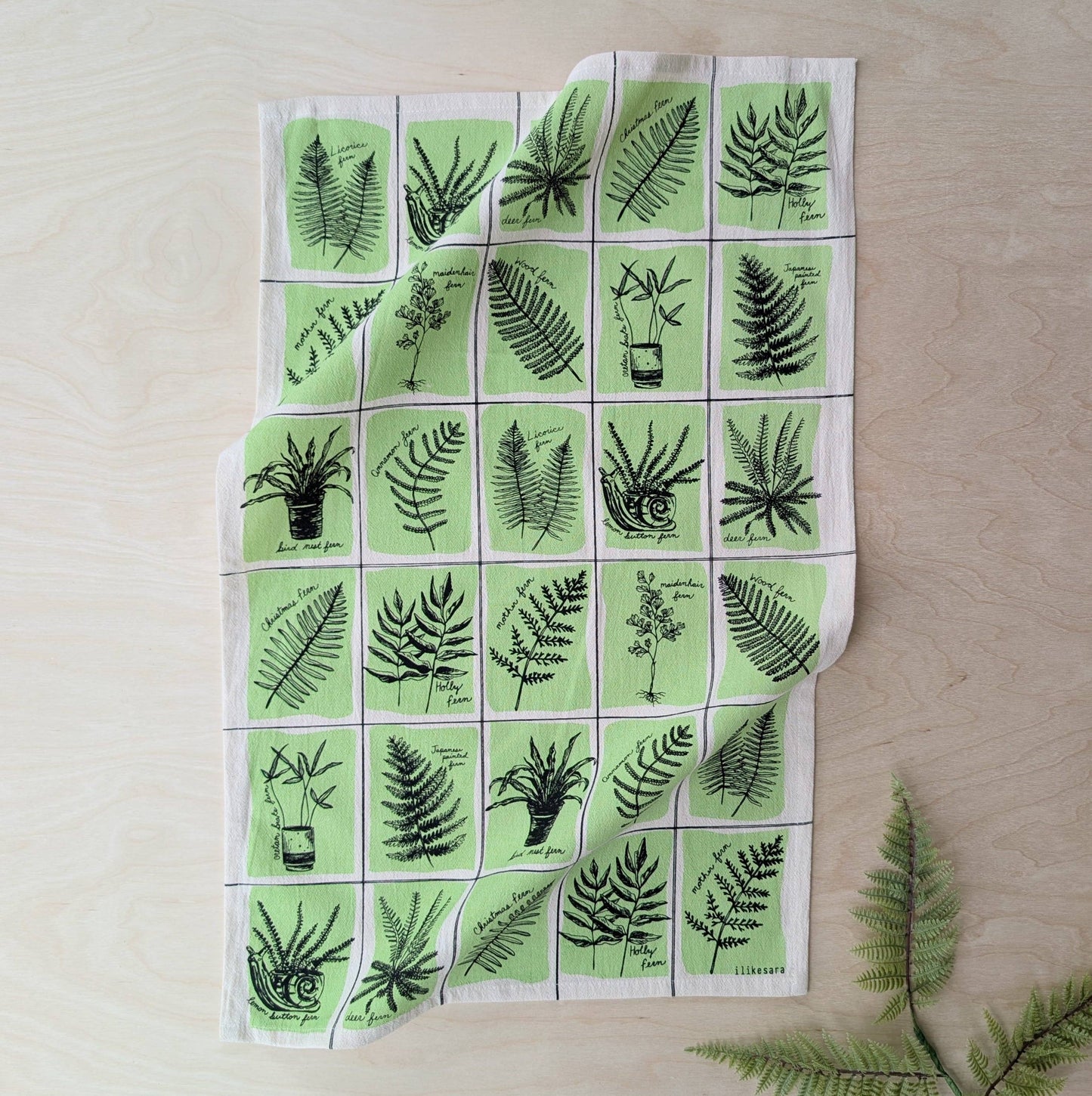 Tea Towel | Ferns