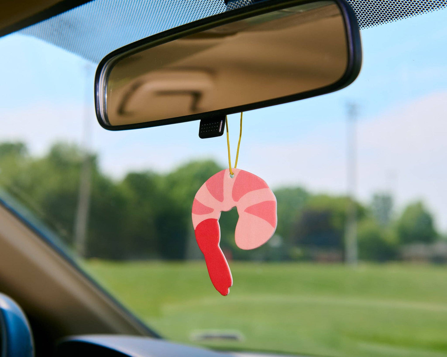 Shrimp Air Freshener - Orange Scent - Food, Seafood, Ocean, Shrimp Cocktail, Foodie
