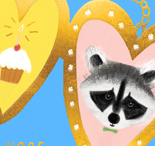 RACCOON PAL - Birthday Card