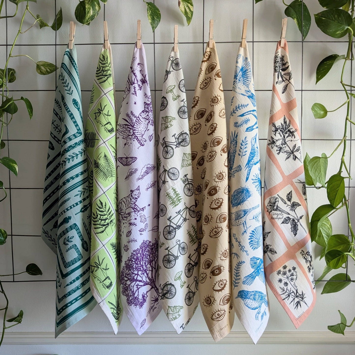Tea Towel | Serpents