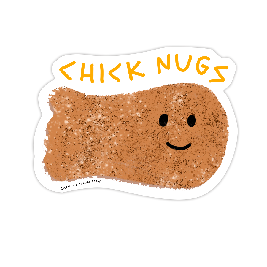 Chick Nug - Die Cut Sticker