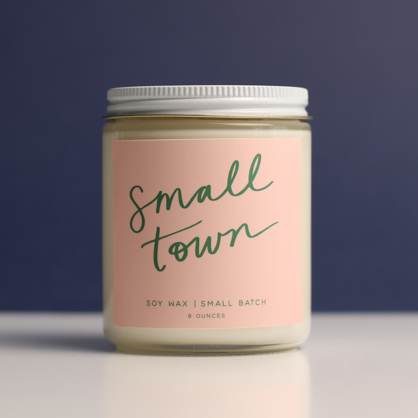 Small Town Candle | Sandalwood + Amber