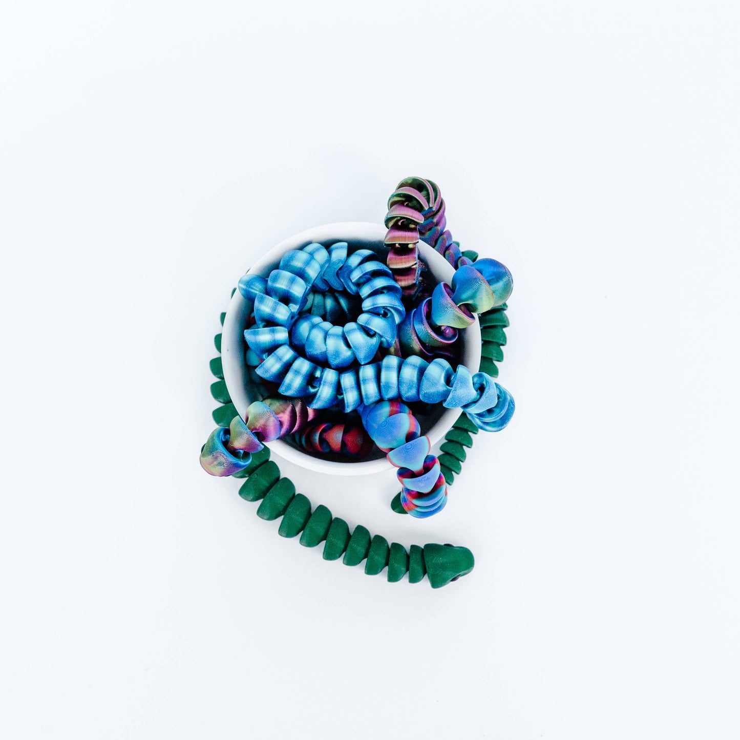 Small 3D Printed Snakes – Assorted Colors
