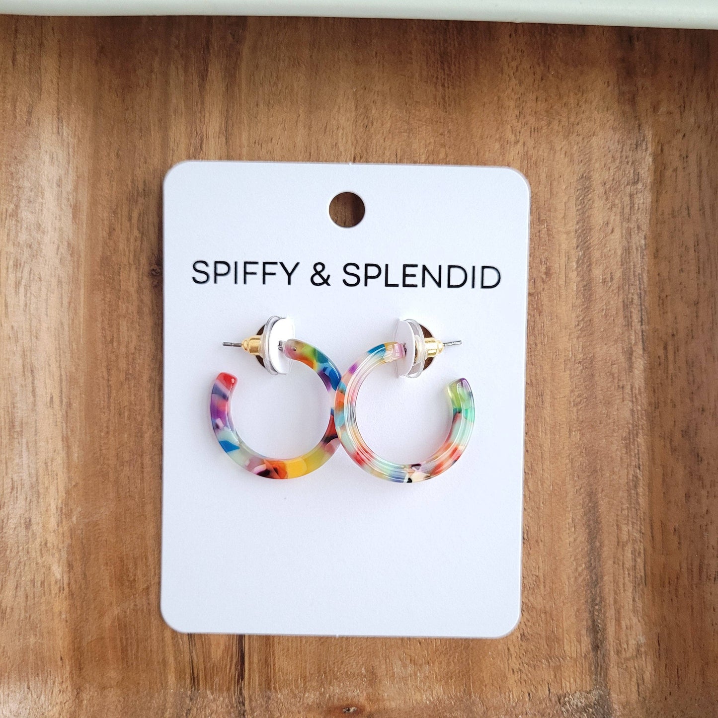 Cam Mini Hoop Earrings