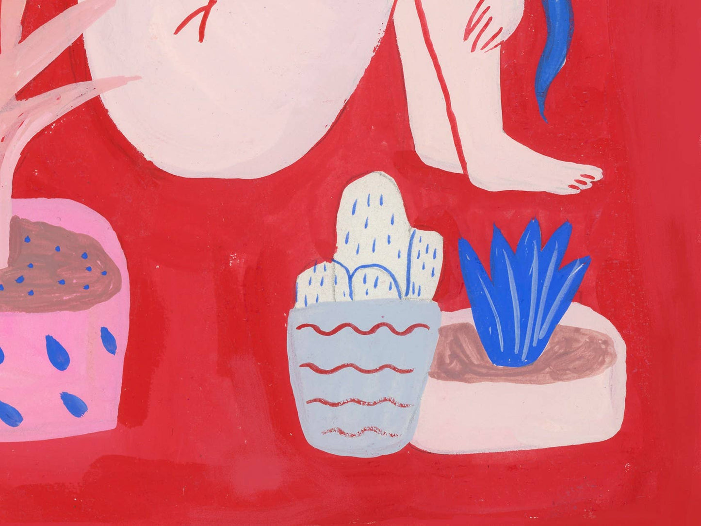 Art Print - Cyclops In Love by Sarah Walsh