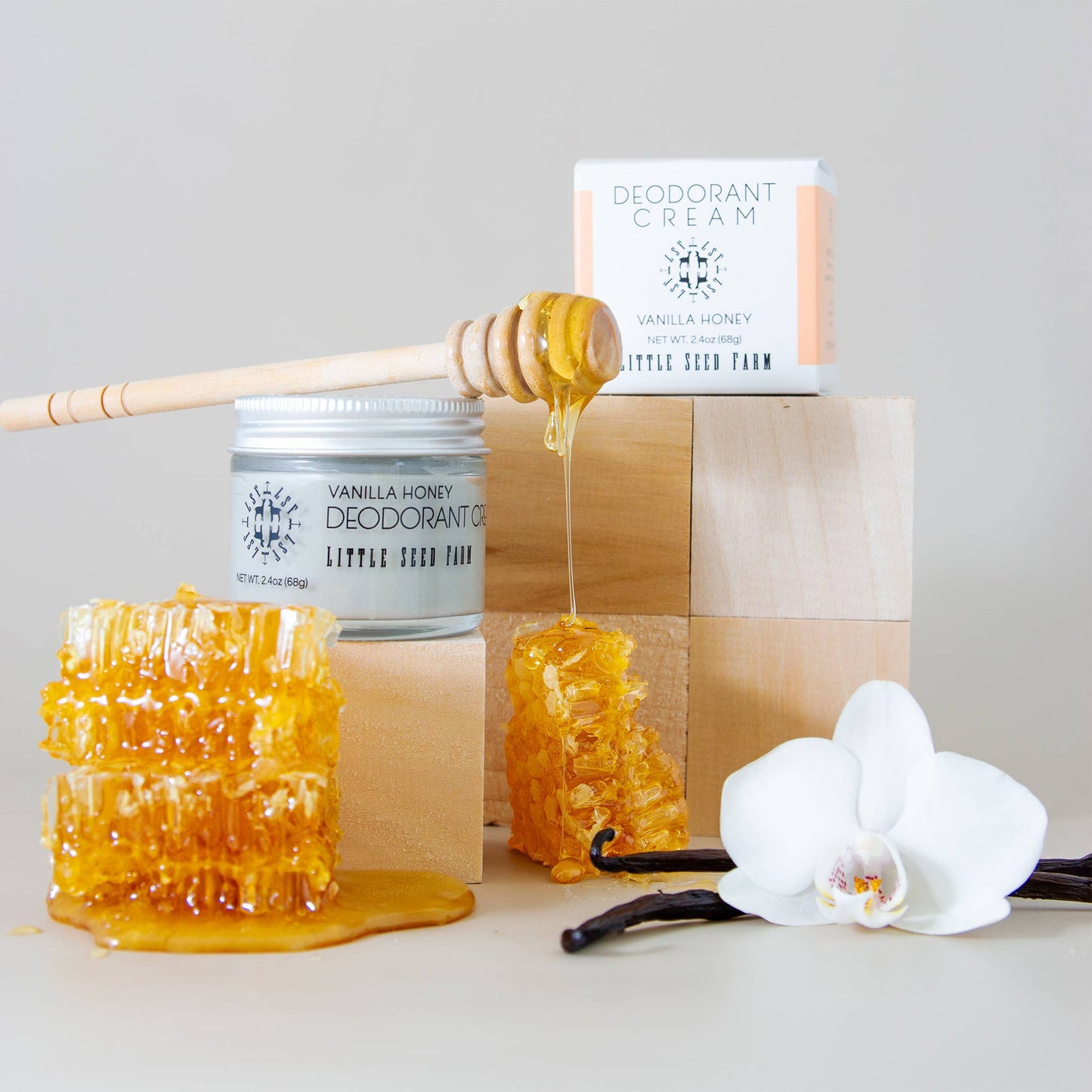 Vanilla Honey Deodorant Cream