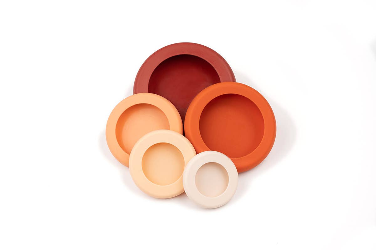 BESTSELLER - Terra Cotta Food Huggers - Set of 5
