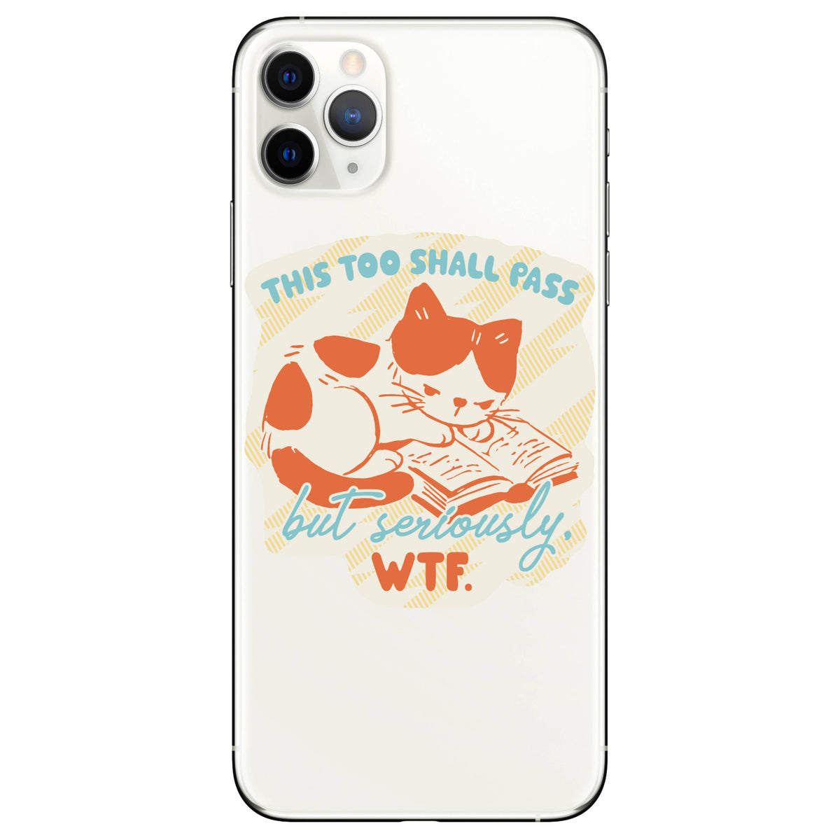 Seriously WTF Kitty Cat High Quality Vinyl Sticker