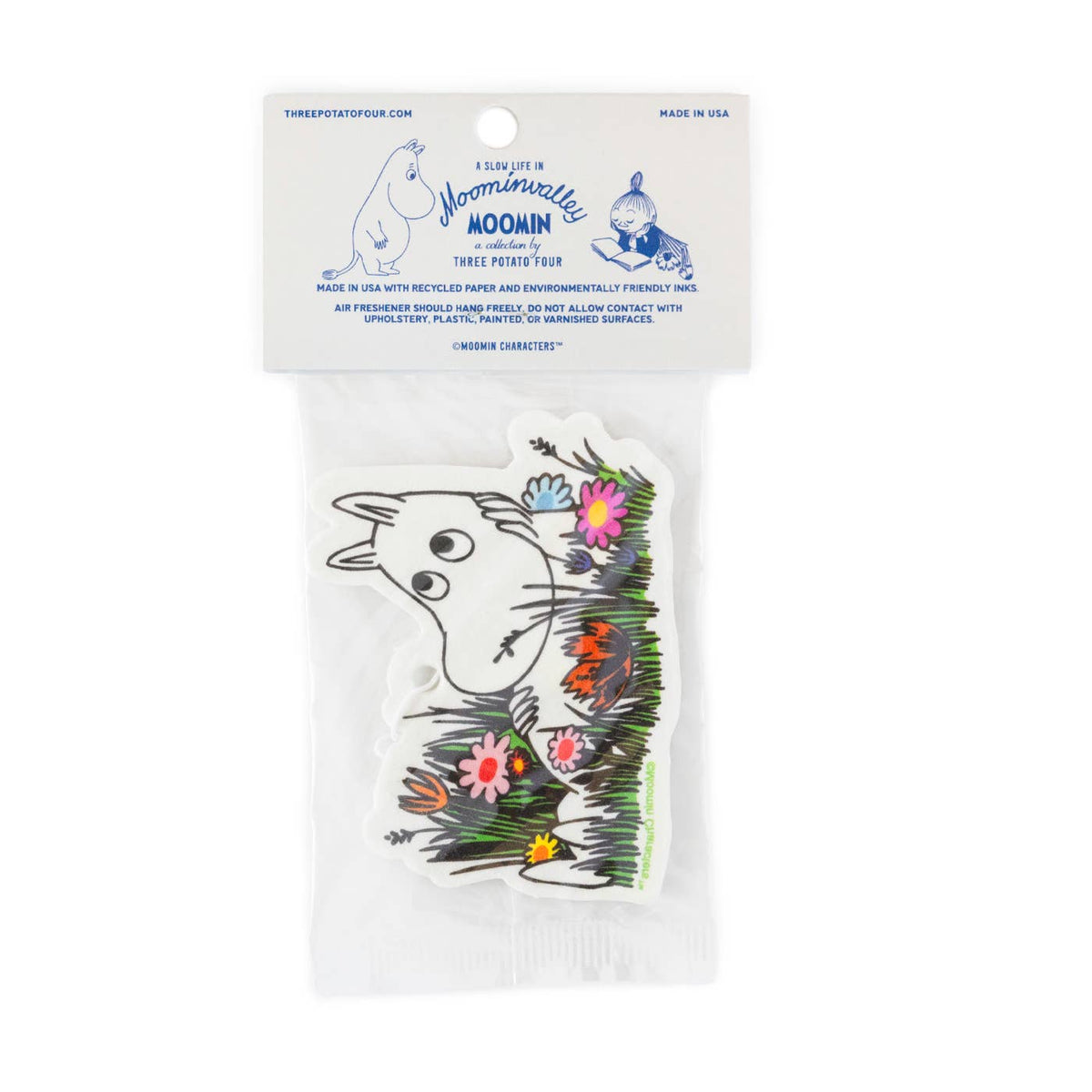 Moomintroll Floral Field Air Freshener