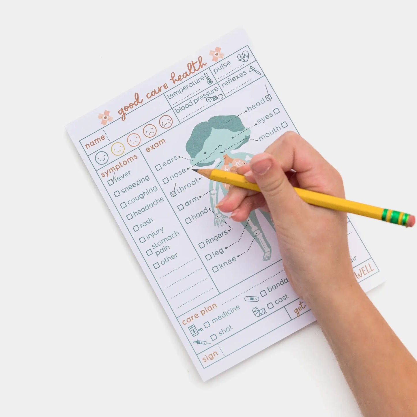 Doctor's Visit Pretend Play Notepad | Imaginative Gift