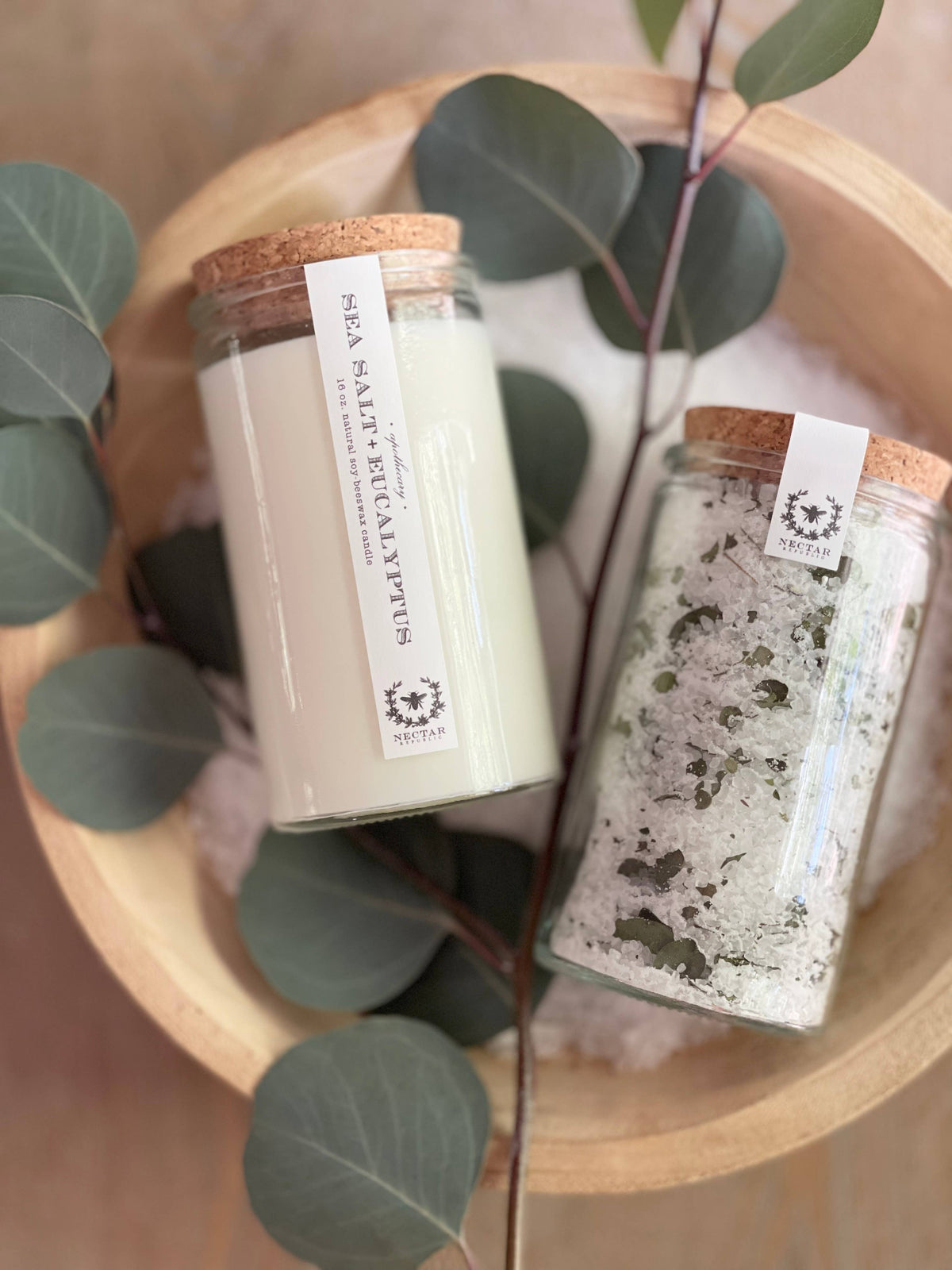Sea Salt + Eucalyptus Bath Soak Tube 