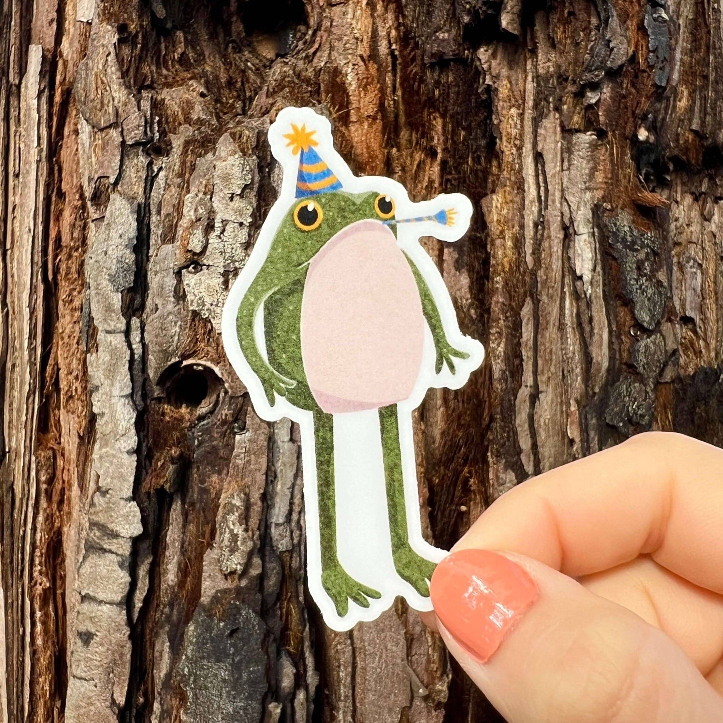 Party Frogson Frog Sticker