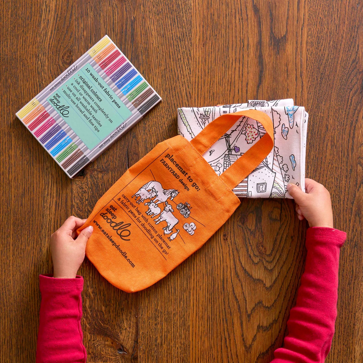 Farmyard Placemat to go – Color-in Craft Kit